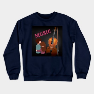 Music Crewneck Sweatshirt